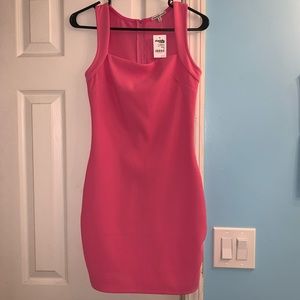 Bright Pink Pencil Dress